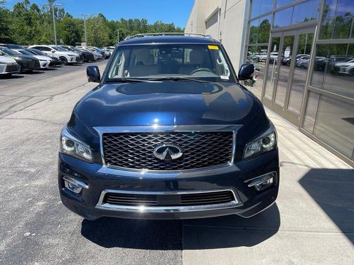 Hermosa Blue 2017 INFINITI QX80 Base