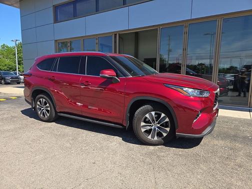 Ruby Flare Pearl 2020 Toyota Highlander XLE