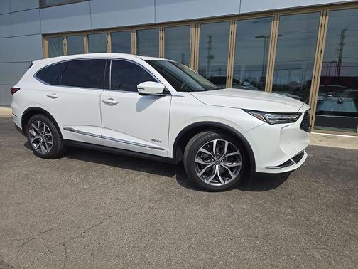 Platinum White Pearl 2023 Acura MDX Technology