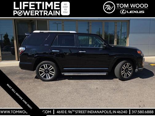 Midnight Black Metallic 2023 Toyota 4Runner Limited