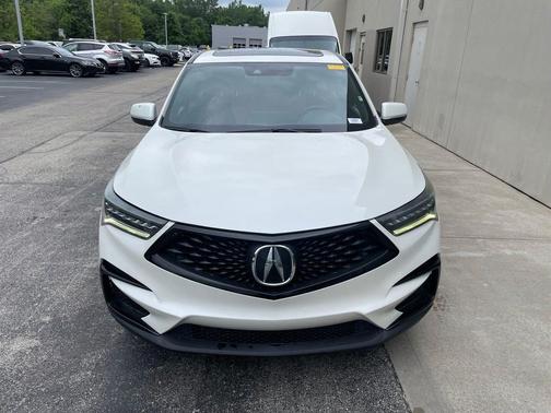White Diamond Pearl 2019 Acura RDX A-Spec