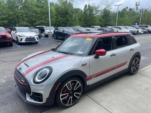 White Silver 2022 MINI Clubman John Cooper Works ALL4