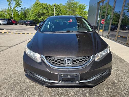 Kona Coffee Metallic 2013 Honda Civic LX