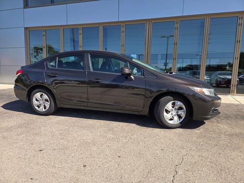 Kona Coffee Metallic 2013 Honda Civic LX