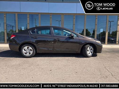 Kona Coffee Metallic 2013 Honda Civic LX