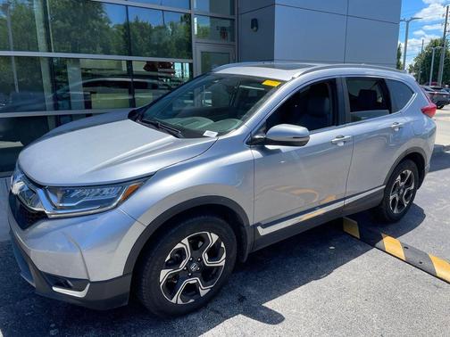 Lunar Silver Metallic 2017 Honda CR-V Touring