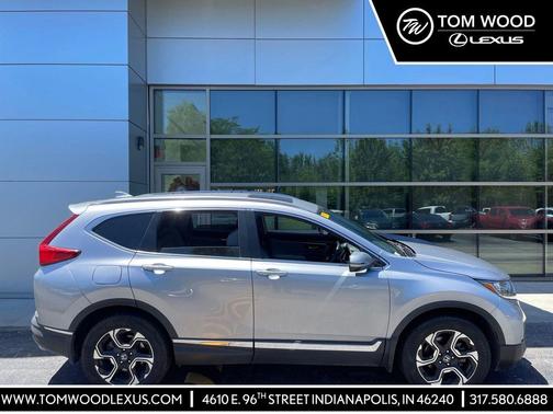 Lunar Silver Metallic 2017 Honda CR-V Touring