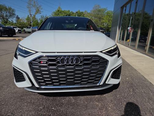Glacier White Metallic 2023 Audi S3 2.0T Premium Plus
