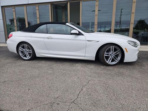 White 2017 BMW 640 640i