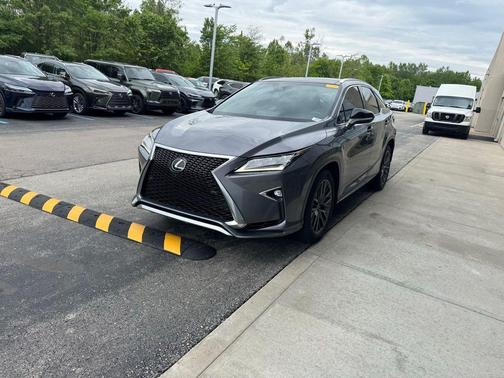 Nebula Gray Pearl 2017 Lexus RX 350 F Sport