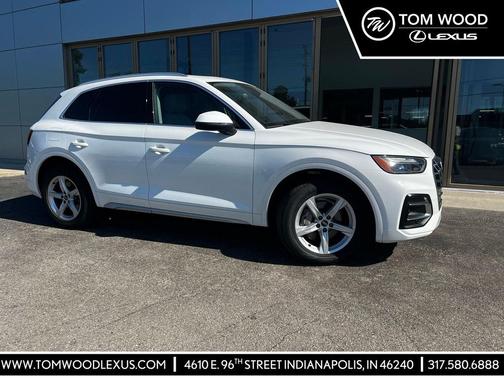 Ibis White 2021 Audi Q5 45 Premium