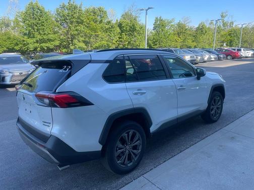 Wind Chill Pearl 2023 Toyota RAV4 Hybrid Limited