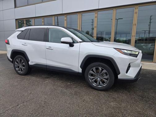 Wind Chill Pearl 2023 Toyota RAV4 Hybrid Limited