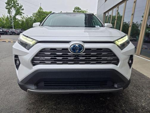 Wind Chill Pearl 2023 Toyota RAV4 Hybrid Limited