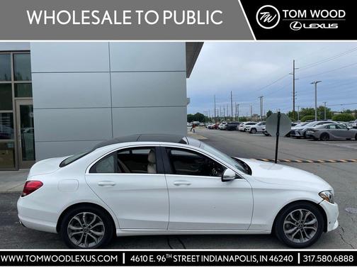 Polar White 2017 Mercedes-Benz C-Class C 300 4MATIC