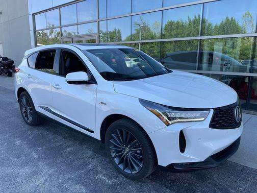 Platinum White Pearl 2023 Acura RDX A-Spec Advance Package