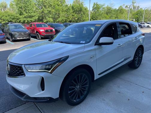 Platinum White Pearl 2023 Acura RDX A-Spec Advance Package