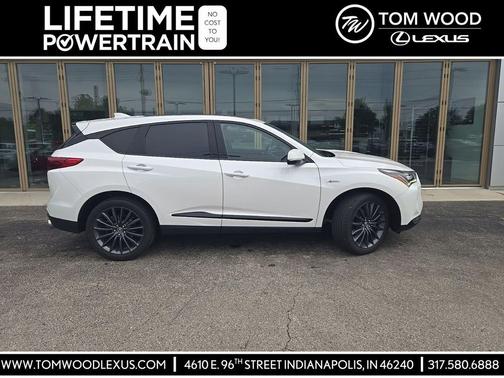 Platinum White Pearl 2023 Acura RDX A-Spec Advance Package