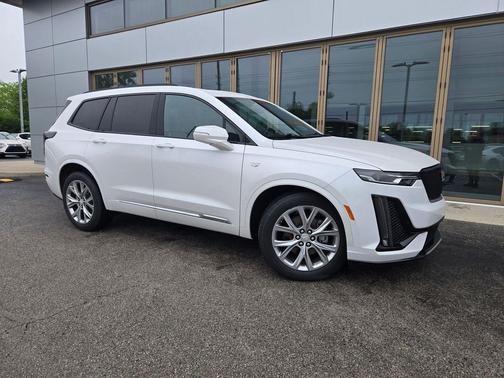 Crystal White Tricoat 2020 Cadillac XT6 Sport AWD