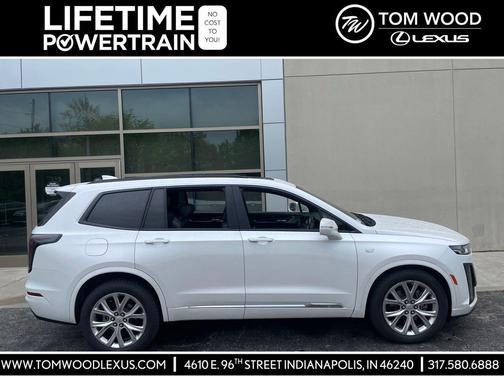 Crystal White Tricoat 2020 Cadillac XT6 Sport AWD