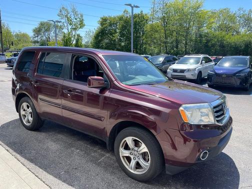 Maroon 2014 Honda Pilot EX-L