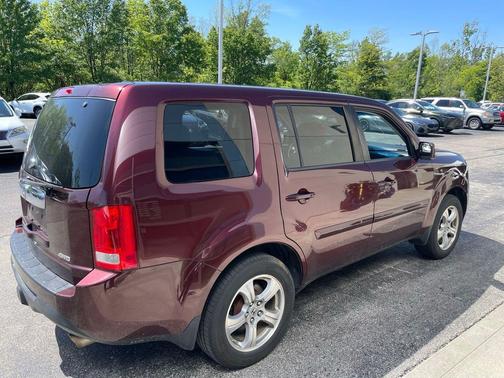 Maroon 2014 Honda Pilot EX-L