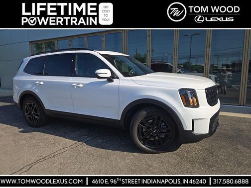 Glacial White Pearl 2024 Kia Telluride SX Prestige X-Line