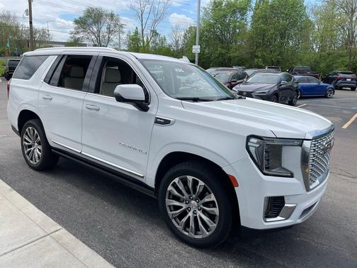 Summit White 2021 GMC Yukon Denali