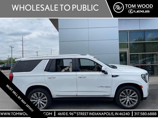 Summit White 2021 GMC Yukon Denali