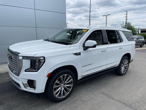 Summit White 2021 GMC Yukon Denali
