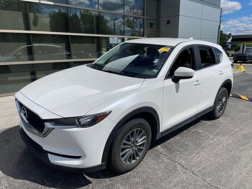 Snowflake White Pearl Mica 2018 Mazda CX-5 Sport