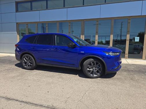 Apex Blue Pearl 2022 Acura MDX A-Spec Package
