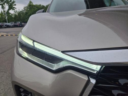Warm Titanium 2024 INFINITI QX60 Luxe