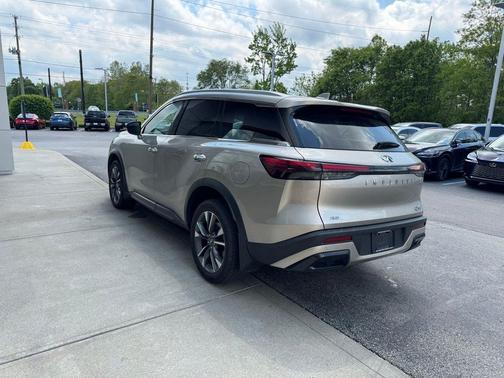Warm Titanium 2024 INFINITI QX60 Luxe