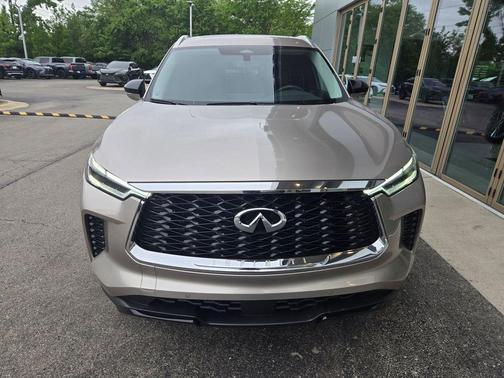 Warm Titanium 2024 INFINITI QX60 Luxe