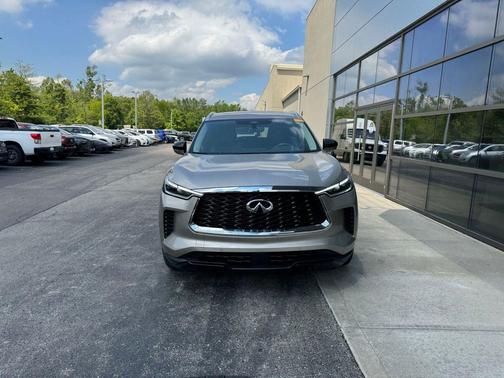 Warm Titanium 2024 INFINITI QX60 Luxe