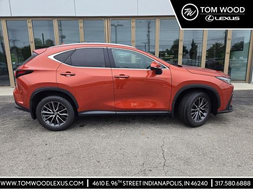 Cadmium Orange 2024 Lexus NX 250 Premium