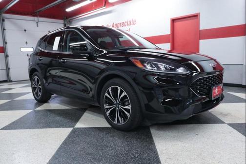 Agate Black Metallic 2021 Ford Escape SE