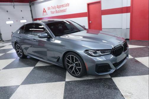 Bluestone Metallic 2022 BMW 530 i