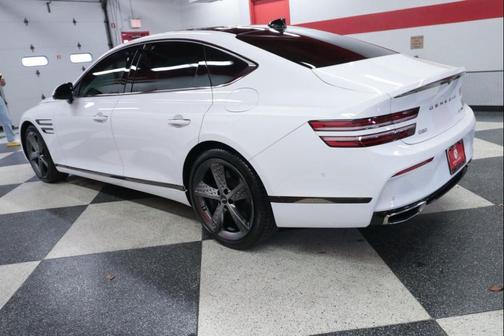 Alta White 2024 Genesis G80 3.5T Sport AWD