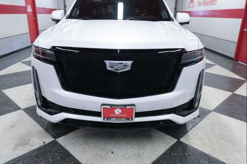 Crystal White Tricoat 2023 Cadillac Escalade Sport Platinum