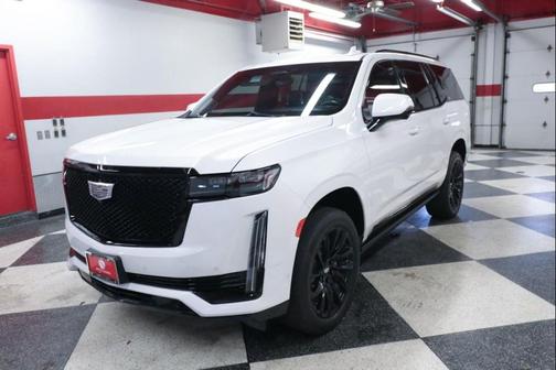 Crystal White Tricoat 2023 Cadillac Escalade Sport Platinum