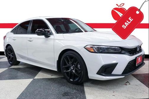 Platinum White Pearl 2024 Honda Civic Si Base