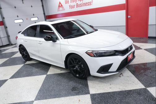 Platinum White Pearl 2024 Honda Civic Si Base