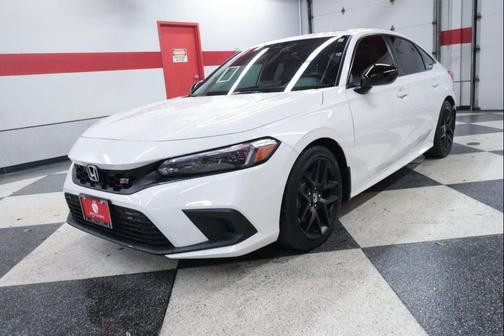 Platinum White Pearl 2024 Honda Civic Si Base