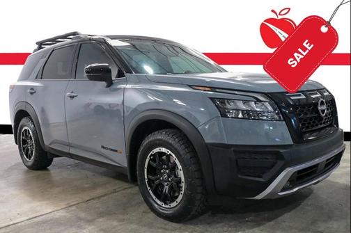 Solid Gray/Super Black 2023 Nissan Pathfinder Rock Creek 4WD