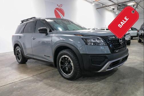 Solid Gray/Super Black 2023 Nissan Pathfinder Rock Creek 4WD