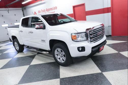 Summit White 2016 GMC Canyon SLE