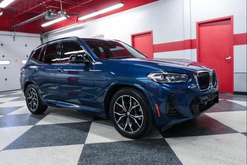 Phytonic Blue Metallic 2022 BMW X3 M40i