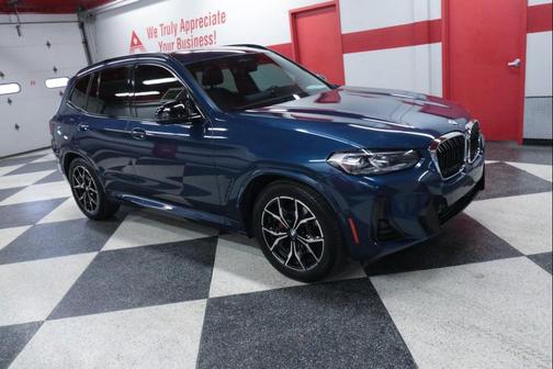 Phytonic Blue Metallic 2022 BMW X3 M40i